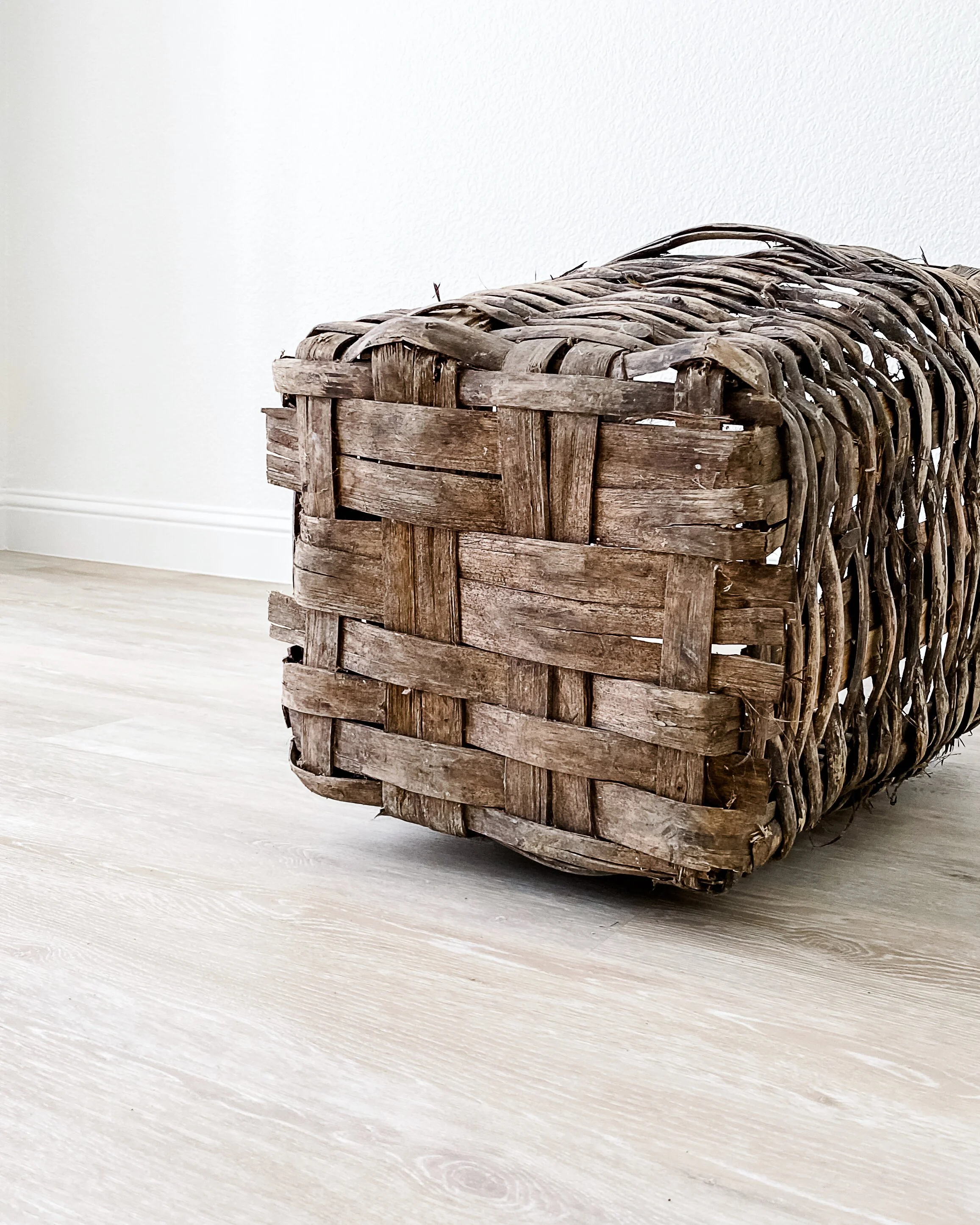 Antique Grape Harvest Basket — East End Salvage